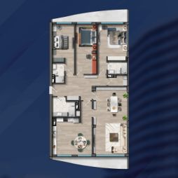 4 otaqlı - 268.2 m²